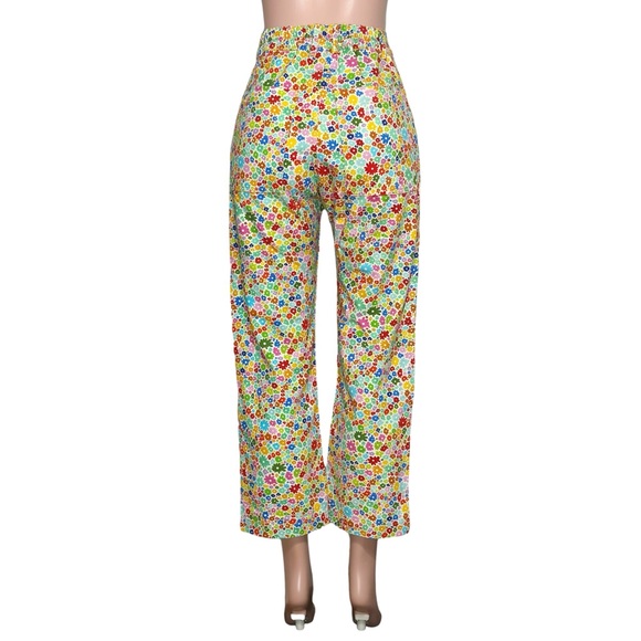BIG BUD PRESS Work Pants, Blossom Floral Print, XS - Picture 15 of 16